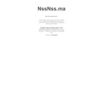 NSSNSS.ma(Le web) Screenshot