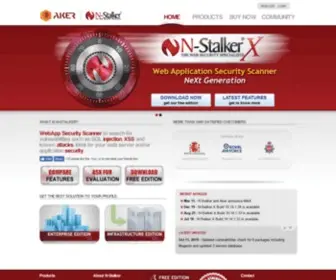 Nstalker.com(N-Stalker Web Application Security Scanner) Screenshot