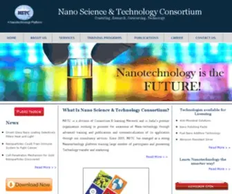 NSTC.in(Nano Science and Technology Consortium) Screenshot