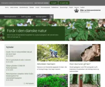 NST.dk(Naturstyrelsen udmønter regeringens miljø) Screenshot