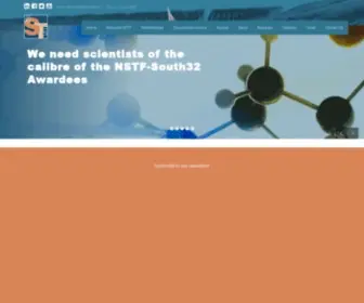 NSTF.org.za(The National Science and Technology Forum National Science and Technology Forum) Screenshot