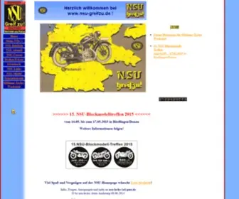 Nsu-GreifZu.de(NSU Motorräder) Screenshot