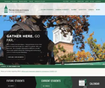 Nsuba.edu(Northeastern State University) Screenshot