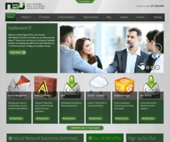 Nsumsp.com(Managed IT Services & IT Support) Screenshot