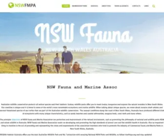 NSWFmpa.org(NSW Fauna and Marina Association) Screenshot