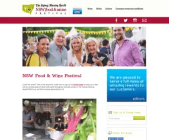 NSwfoodandwine.com.au(NSW Food and Wine Festival 2015) Screenshot