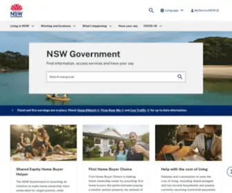 NSW.gov.au(NSW Government) Screenshot