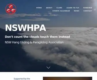 NSWhpa.org(Recreational sport flying) Screenshot
