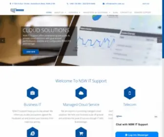Nswits.com.au(IT Solutions Company) Screenshot