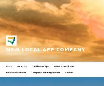 NSwlocalappcompany.com.au(Proud to be local) Screenshot