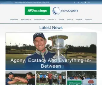 Nswopen.com(NSW Open Golf Championship) Screenshot