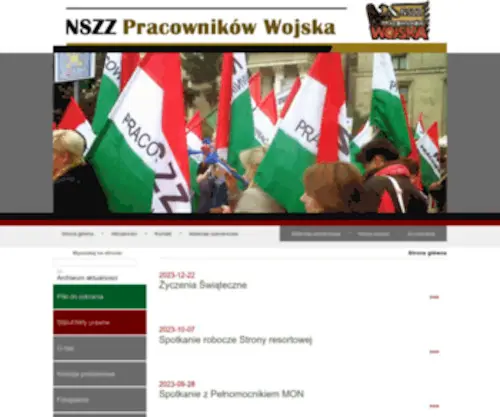 NSZZPW.pl(NSZZ) Screenshot