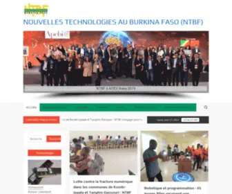 NTBF.net(Nouvelles Technologies au Burkina Faso (NTBF)) Screenshot