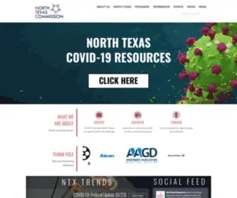 NTC-DFW.org(The North Texas Commission) Screenshot