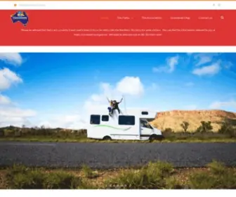 Ntcaravanpark.com.au(Northern Territory Caravan Parks Association) Screenshot