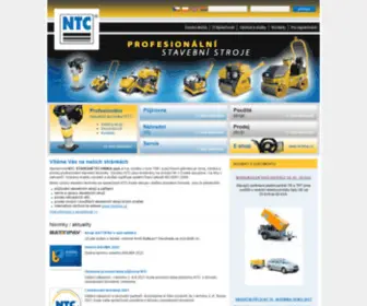 NTC.cz(Profesionální stavební technika) Screenshot