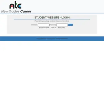 NTCstudents.co.uk(New Trades Career) Screenshot