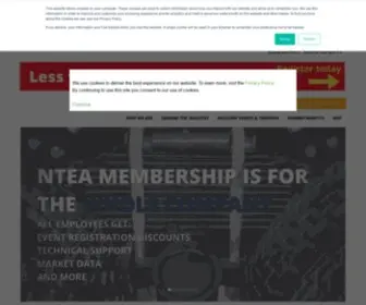 Ntea.com(Landing page for ntea) Screenshot