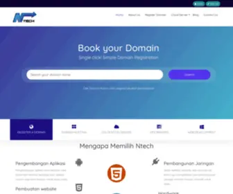 Ntech.co.id(CV Net Matrix Technology) Screenshot