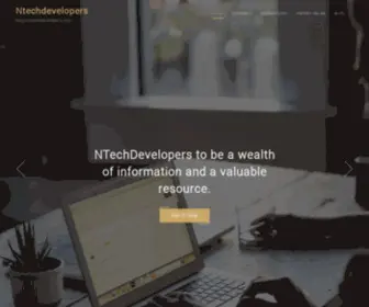 Ntechdevelopers.com(Ntech Developers) Screenshot