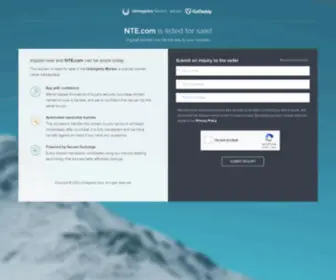 Nte.com(NTE LLC) Screenshot