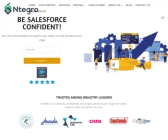 Ntegro.com(Salesforce Consultant) Screenshot