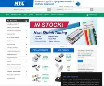 Nteinc.com(NTE Electronics Inc) Screenshot