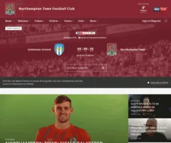 NTFC.co.uk(Northampton Town) Screenshot