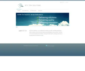 NThtier.com(Nth Tier Solutions Inc) Screenshot