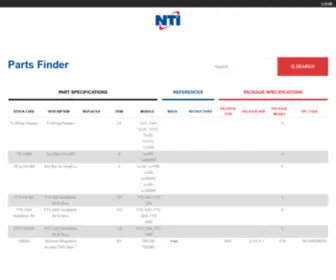 Ntiboilerparts.com(Parts Finder NTI Boilers) Screenshot