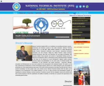 Ntidbg.com(National Technical institute (NTI/) Screenshot