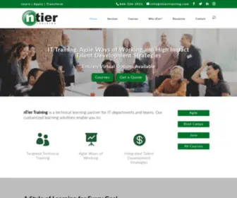 Ntiertraining.com(NTier Training) Screenshot