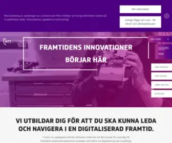 Ntigymnasiet.se(Framtidens innovationer börjar här) Screenshot