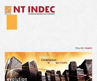 Ntindec.com.vn(Interior Decoration Company) Screenshot