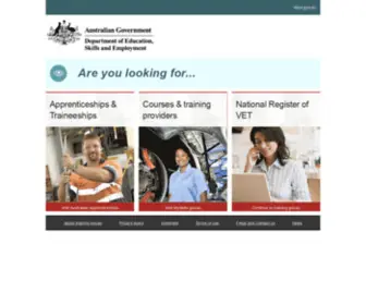 Ntis.gov.au(Skills) Screenshot