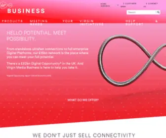 NTlbusiness.com(Virgin Media Business) Screenshot