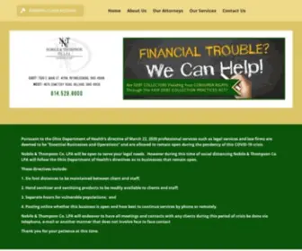 Ntlegal.com(Columbus-Reynoldsburg-Hilliard Ohio Bankruptcy Attorneys) Screenshot