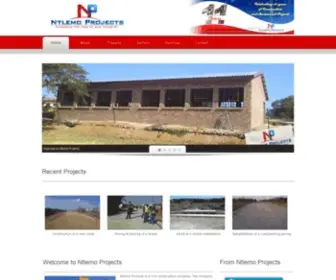 Ntlemoprojects.co.za(Ntlemo projects) Screenshot