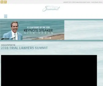 NTlsummit.com(The Trial Lawyers Summit) Screenshot