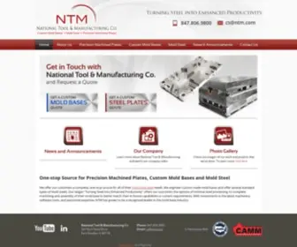 NTM.com(National Tool & Manufacturing Co) Screenshot