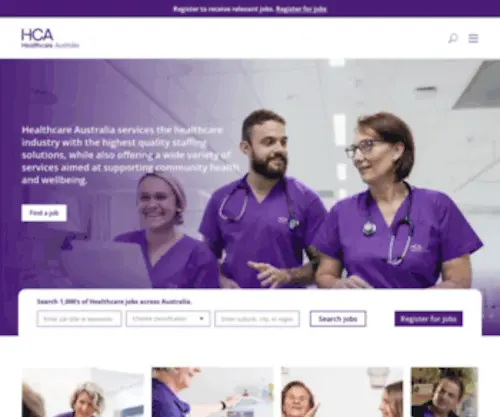 Ntmedic.com.au(Healthcare Australia) Screenshot