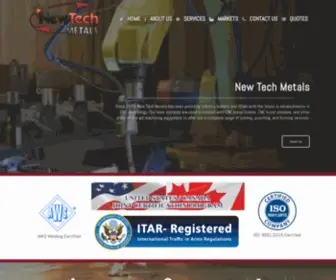 Ntmetals.com(New Tech Metals) Screenshot
