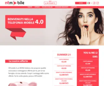 Ntmobile.it(Personalizza il tuo numero di telefono con ntmobile puoi generare il tuo numero creando la combinazione che più preferisci) Screenshot