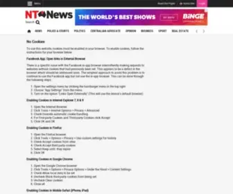 Ntnews.com.au(NT News) Screenshot