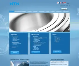 NTNSG.com(NTN Bearing) Screenshot