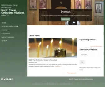 Ntom.org(North Texas Orthodox Missions) Screenshot