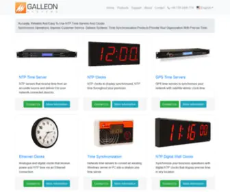 NTP-Time-Server.com(Galleon Systems) Screenshot