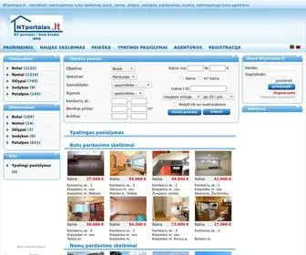 Ntportalas.lt(Nekilnojamojo turto skelbimai) Screenshot