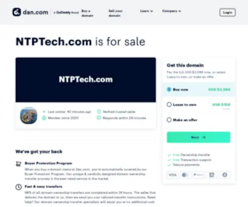 NTptech.com(NTP Technologies) Screenshot
