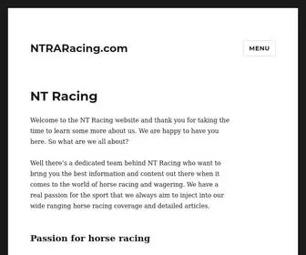 Ntraracing.com(NT Racing) Screenshot